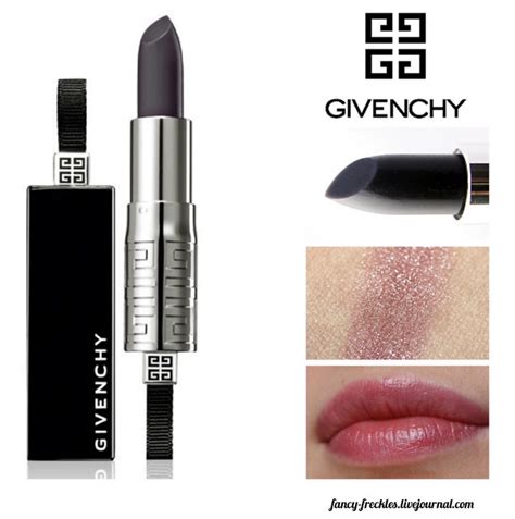 givenchy l'interdit lipstick|Givenchy universal black lip balm.